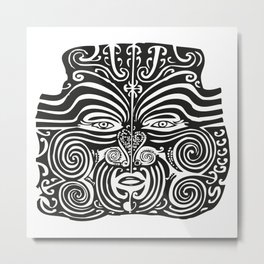 Maori Moko | Tribal Tattoo | New Zealand | Black and White | Metal Print | Mokotattoos, Traditionaltattoos, Maoris, Tattooart, Tattooing, Eclecticatheart, Moko, Culturaltattoos, Tattoos, Newzealand 