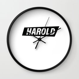 Harold Wall Clock | Cateblanchett, Oceans8, Queer, Lgbt, Lesbian, Graphicdesign, Gay 