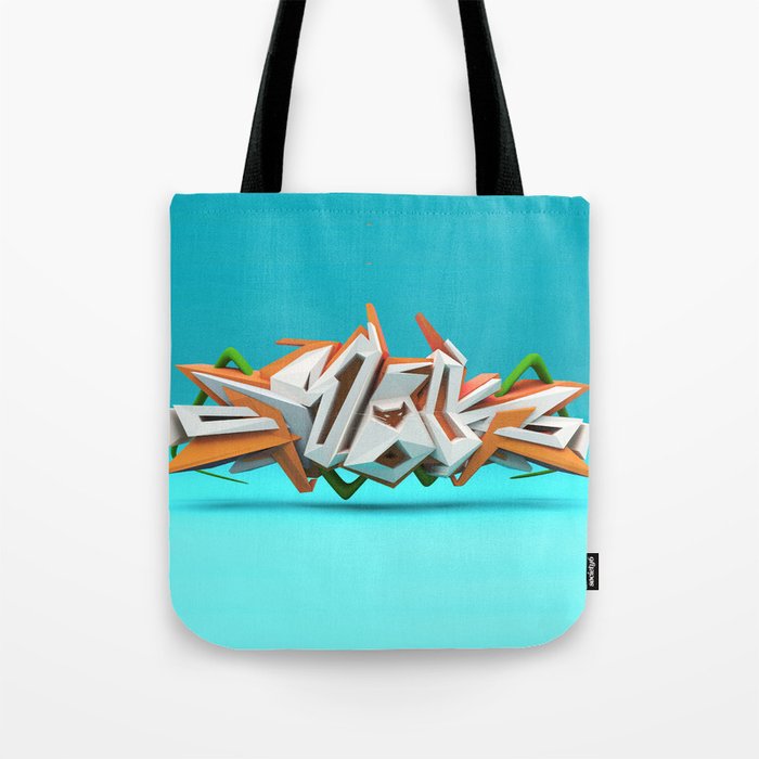 Graffiti Letters 3d Tote Bag By Gerrygrafix Society6