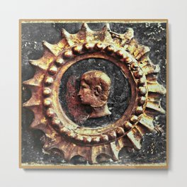 Emblema dell'Imperatore I (Emperor Emblem I) Metal Print | Photo, Royal, Gold, Tuscany, Regal, Housewarming, Digital, Emperor, 18Thcentury, Color 