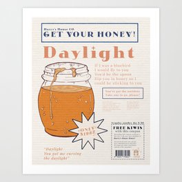 honey art prints to Match Any Home's Decor | Society6