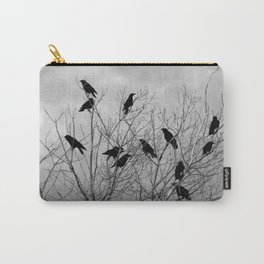 Murder Of Crows - Three Carry-All Pouch