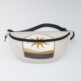 Ancient Window Other Dimensions The Black Nile Sun Over Egypt Fanny Pack