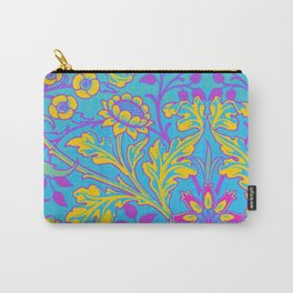 Pansexual Pride Opulent Floral Design Carry-All Pouch | Pansexualpride, Queerpride, Art, Lgbtqia, Lgbtpride, Queer, Panpride, Pansexual, Lgbt, Floral 