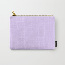 Soft Pale Lilac solid color Carry-All Pouch