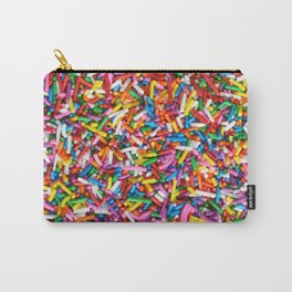Rainbow Sprinkles Sweet Candy Colorful Carry-All Pouch | Children, Sprinkle, Jimmies, Sprinkles, Desserts, Cakes, Birthday, Pink, Abstract, Colorful 