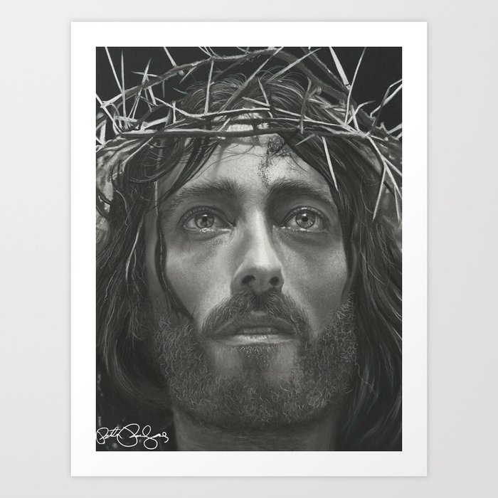 Jesus Christ Of Nazareth Art Print By Peterperlegas Society6