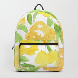 Yellow Summer Bouquet Backpack