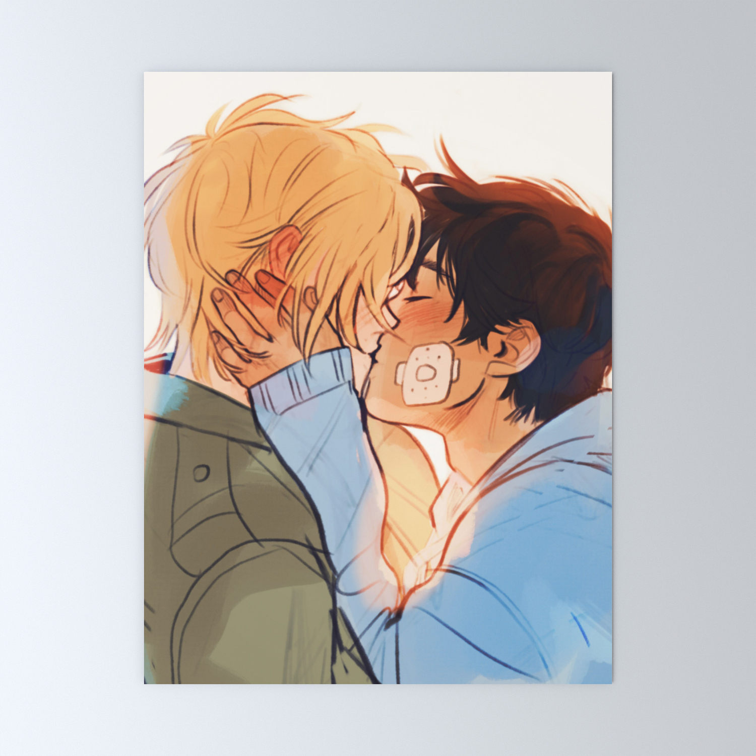 Get Wallpaper Banana Fish Mini Art Print By Viria Society6 For Android