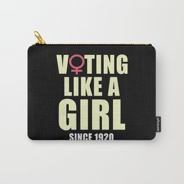 Girl Since 1920 19th Amendment Carry-All Pouch | Girl, Curated, Typography, Vote, Pattern, Usaelection, Simple Style, 2020Election, Graphicdesign, Usa 