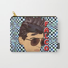 Pop Art Falco Carry-All Pouch | Rockmeamadeus, Vector, Music, Pop Art, Vectordrawing, Falco, Digital, Rapmusic, Graphicdesign, Derkommisar 