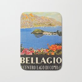 Italy Bellagio Lake Como Badematte
