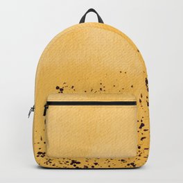 Abstract speckled background - orange Backpack | Black, Speckles, Blackpaint, Background, Digital, Painting, Paint, Pattern, Minimalistic, Watercolor 