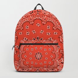 red bandana Backpack