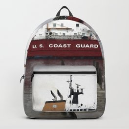 USCG Mackinaw docked Backpack
