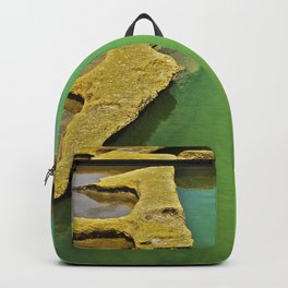 Salt Pan Abstract II Backpack