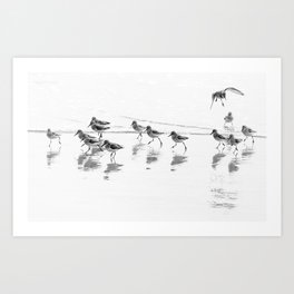 Running with the Tide Art Print