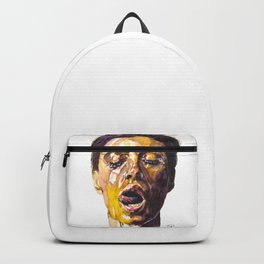 Watercolor painting of Monica Bellucci, Monica Backpack | Realism, Vivid, Zellow, Bellucci, Mouth, Abstractwatercolor, Watercolor, Sexy, Monicabellucci, Actrice 