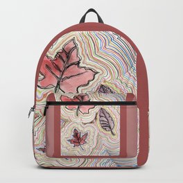 Life Goes On Backpack | Lifegoeson, Illustration, Anniemason, Season, Leaves, Autumn, Urbandictionary, Seasons, Drawing, Watercolor 