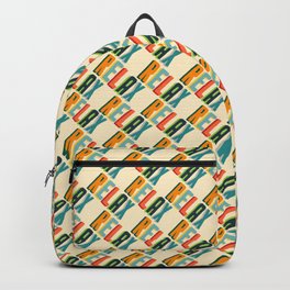 Relax Backpack | Typo, Curated, Retro, Other, Relax, Bliss, Inspirational, Motivational, Chill, Typography 