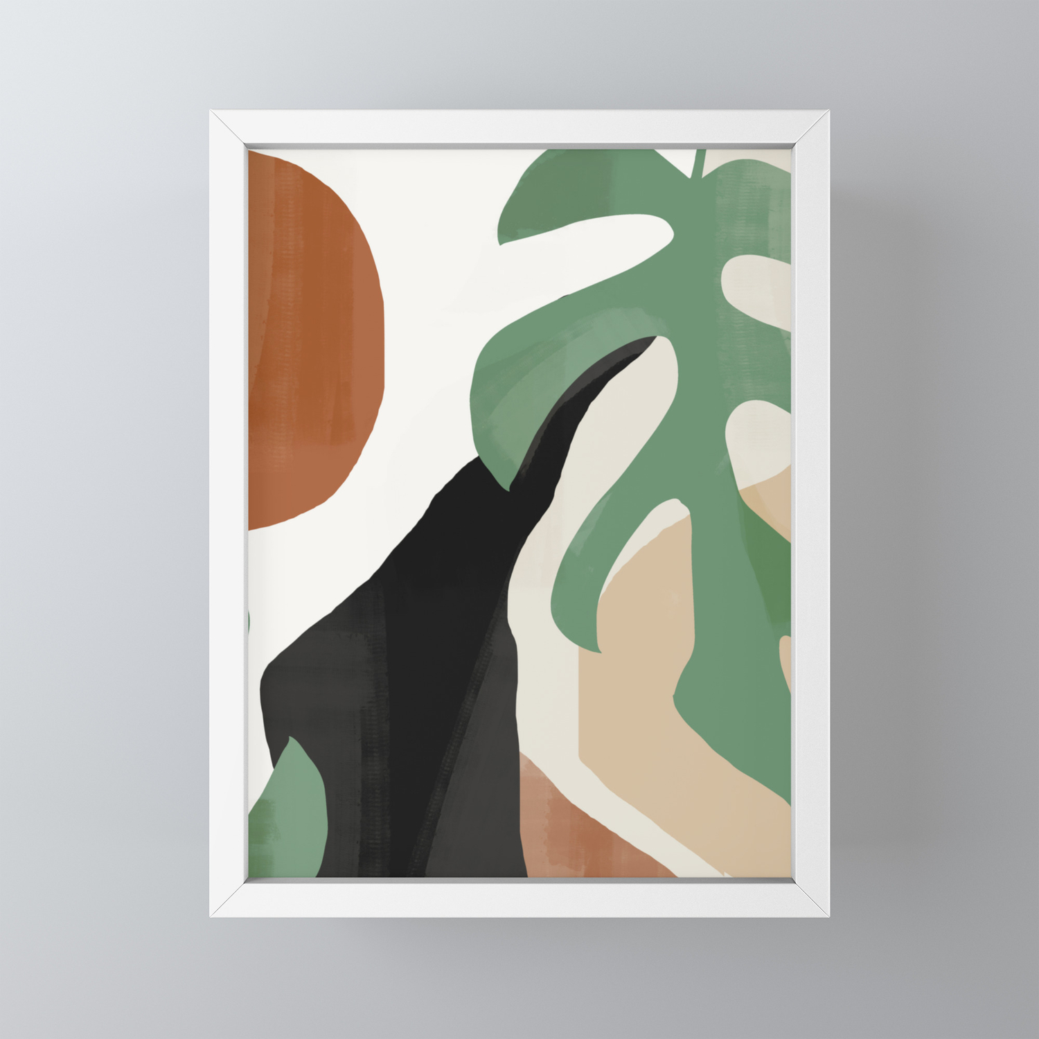 Abstract Art 37 Framed Mini Art Print By Thindesign Society6