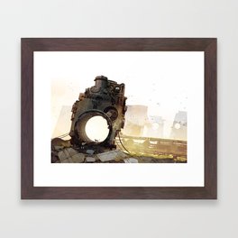 Lost and Found Framed Art Print