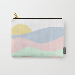 Sunset In Wonderland Carry-All Pouch | Painting, Digital 
