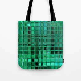 Envy Mosaic Glass Tile Art Tote Bag