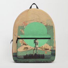 Hopes in Range Backpack | Architecture, Vintage, Fall, Nature, Frankmoth, Collage, Summer, Photographer, Retro, Bird 