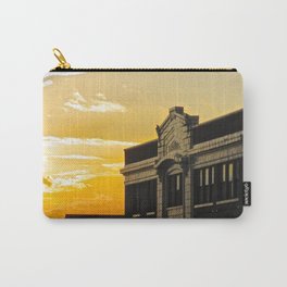 Palace Theatre Sunset Carry-All Pouch | Nature, Digital, Photo, Architecture 