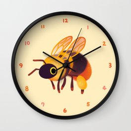 Bumblebee and fish Wall Clock | Platy, Entomology, Bumblebee, Fish, Goby, Treebumblebee, Freshwater, Painting, Bee, Bumblebeeplaty 