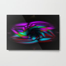 Quad magicae oculus Metal Print | Farbenpracht, Abstraktion, Abstrakt, Nr0507190, Kunst, Digitalekunst, Digitalart, Abstraction, Painting, Farbe 