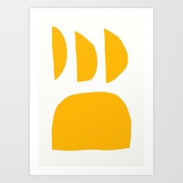 Yellow Abstract Art Prints For Any Decor Style Society6