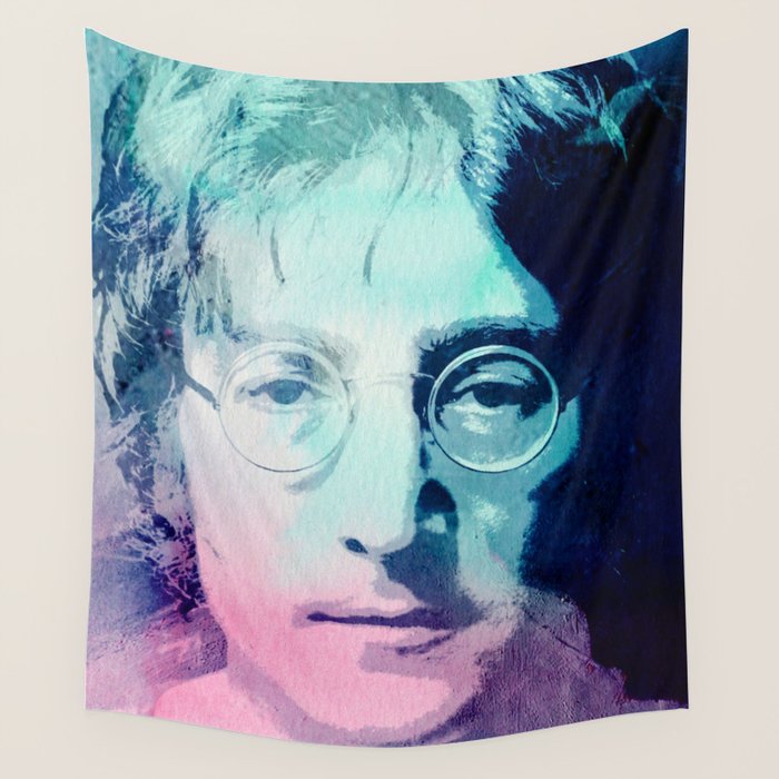 John Lennon Wall Tapestry by dada22 Society6