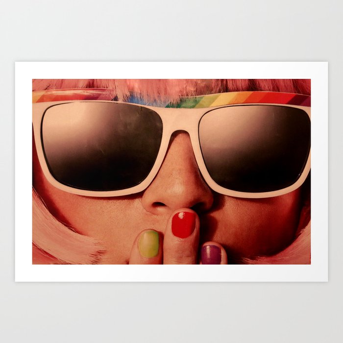 Shock and awe Art Print