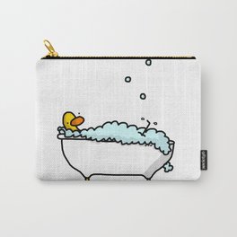 Tub Time Carry-All Pouch | Illustration, Animal, Digital 