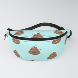 Poopy Blue Fanny Pack