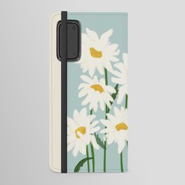 Flower Market - Oxeye daisies Android Wallet Case