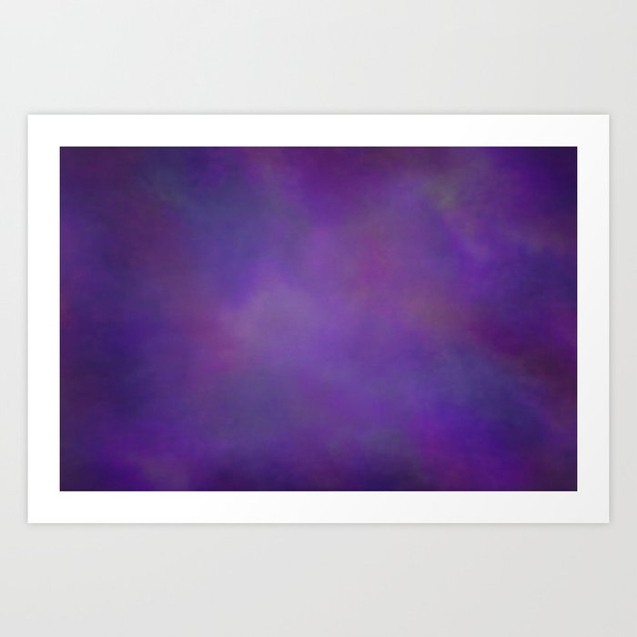 Abstract Soft Watercolor Gradient Ombre Blend 14 Dark Purple And