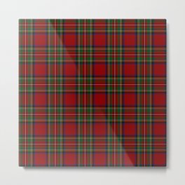 The Royal Stewart Tartan Metal Print | Stuartclan, Pattern, Digital, Scotland, Scottishplaid, Graphicdesign, Royal, Scot, Scottishtartan, Tartan 