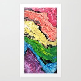 Abstract Rainbow Art Prints For Any Decor Style Society6