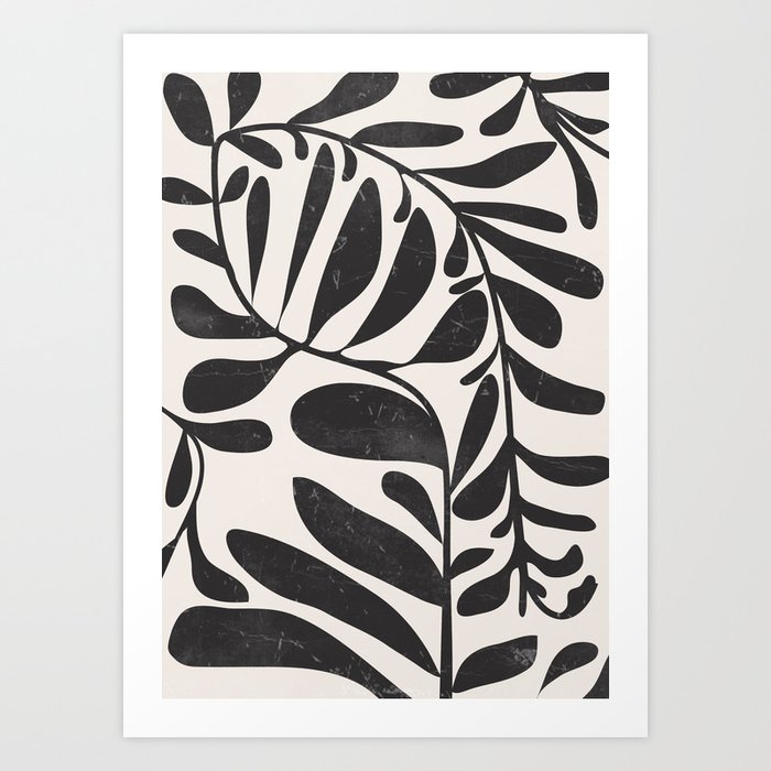 Abstract Plant 3 Art Print by ThingDesign | Society6