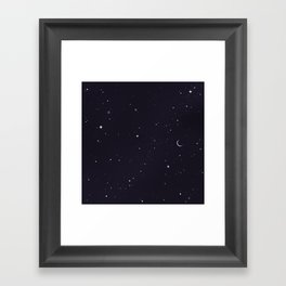 Starry Sky Framed Art Print