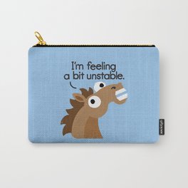 Trigger Warning Carry-All Pouch | Animal, Graphic Design, Graphicdesign, Funny, Illustration 