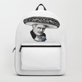 Vicente "Chente" Fernandez Gomez Backpack | Popart, Mexicano, Realism, Fiesta, Crosshatching, Cantante, Penandink, Portraitart, Charro, Mexicanart 