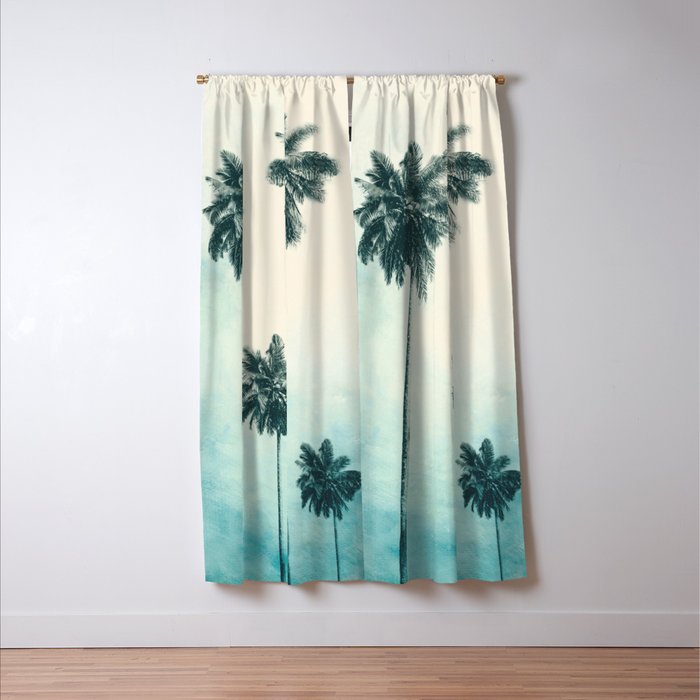 Palm Trees Blackout Curtain By Nadja1 Society6
