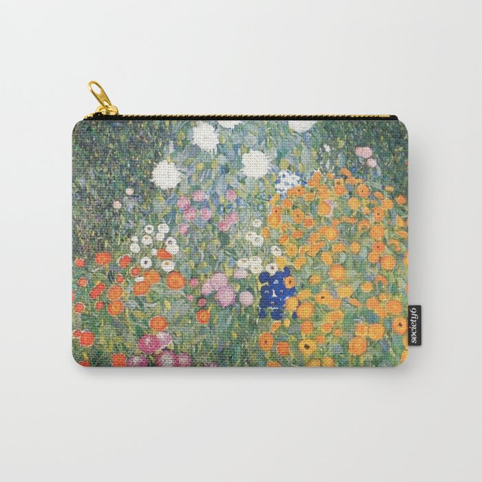 Gustav Klimt Flower Garden Tasche