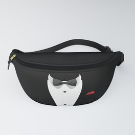 Tuxedo design with Bowtie For Weddings And Special Occasions Fanny Pack