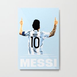 Lionelmessi footballer Metal Print | Games, Player, Professional, Sport, Messi, Celebrity, Ballbase, Bat, Blues, Music 