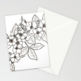 Vine Roses Stationery Cards